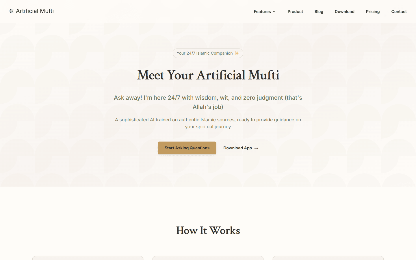 Artificial Mufti